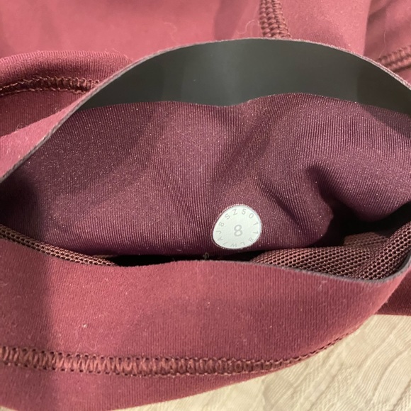 red lululemon shorts - Picture 3 of 3